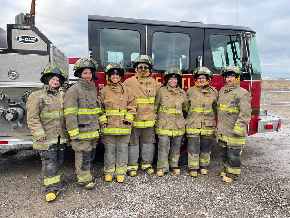 Firefighter in Canada